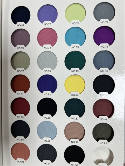 DG-BT high-quality elastic milk silk 84%polyester 16%spandex 180g/㎡ 172CM back view